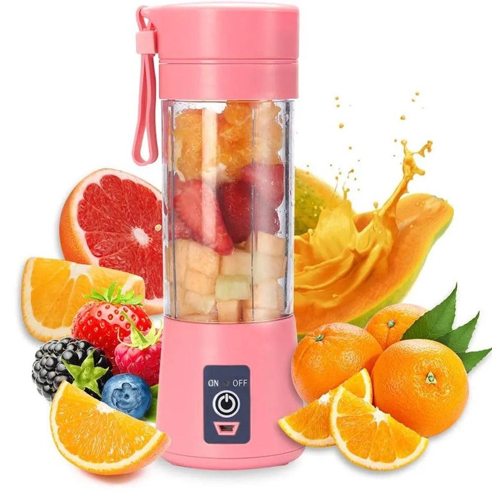 Mini Mixeur Électrique Portable Ju479 - Chargement USB, Multifonctionnel pour Fruits et Milkshakes, Design Élégant et Sécurisé