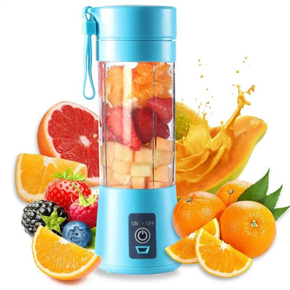 Mini Mixeur Électrique Portable Ju479 - Chargement USB, Multifonctionnel pour Fruits et Milkshakes, Design Élégant et Sécurisé